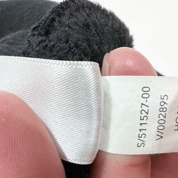 Athleta Cozy Karma Sweatshirt Dress Womens XS Black 1/4 Zip Mock Neck Drawstring - Picture 10 of 12